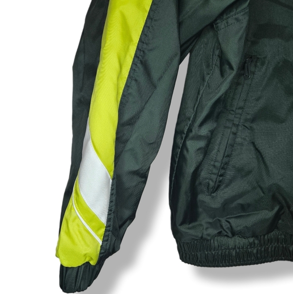 Nike Team Sports 90s Vintage Lightweight Full Zip Nylon Coach Collared Jacket M - Picture 5 of 11